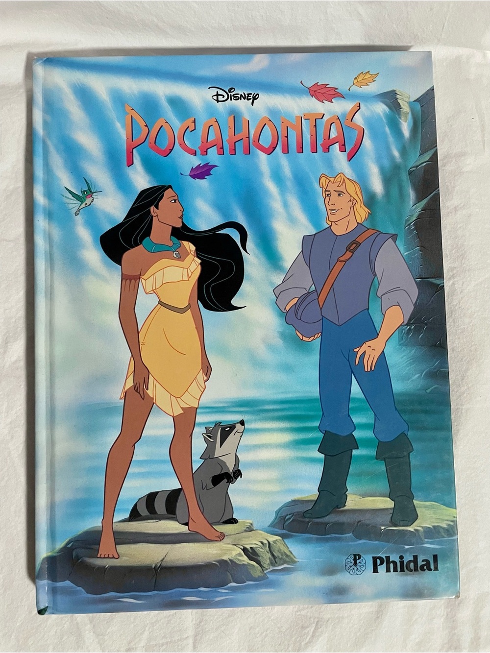 VTG 1990s Pocahontas - Hardcover Book - French - Les Classiques de Walt Disney